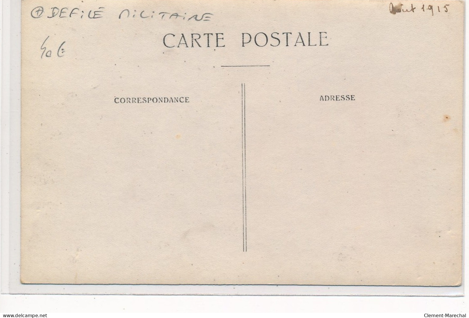 CARTE PHOTO A LOCALISER : Deflé Militaire, Boudet, E. Orange, Lavocat, Servain - Tres Bon Etat - Photos