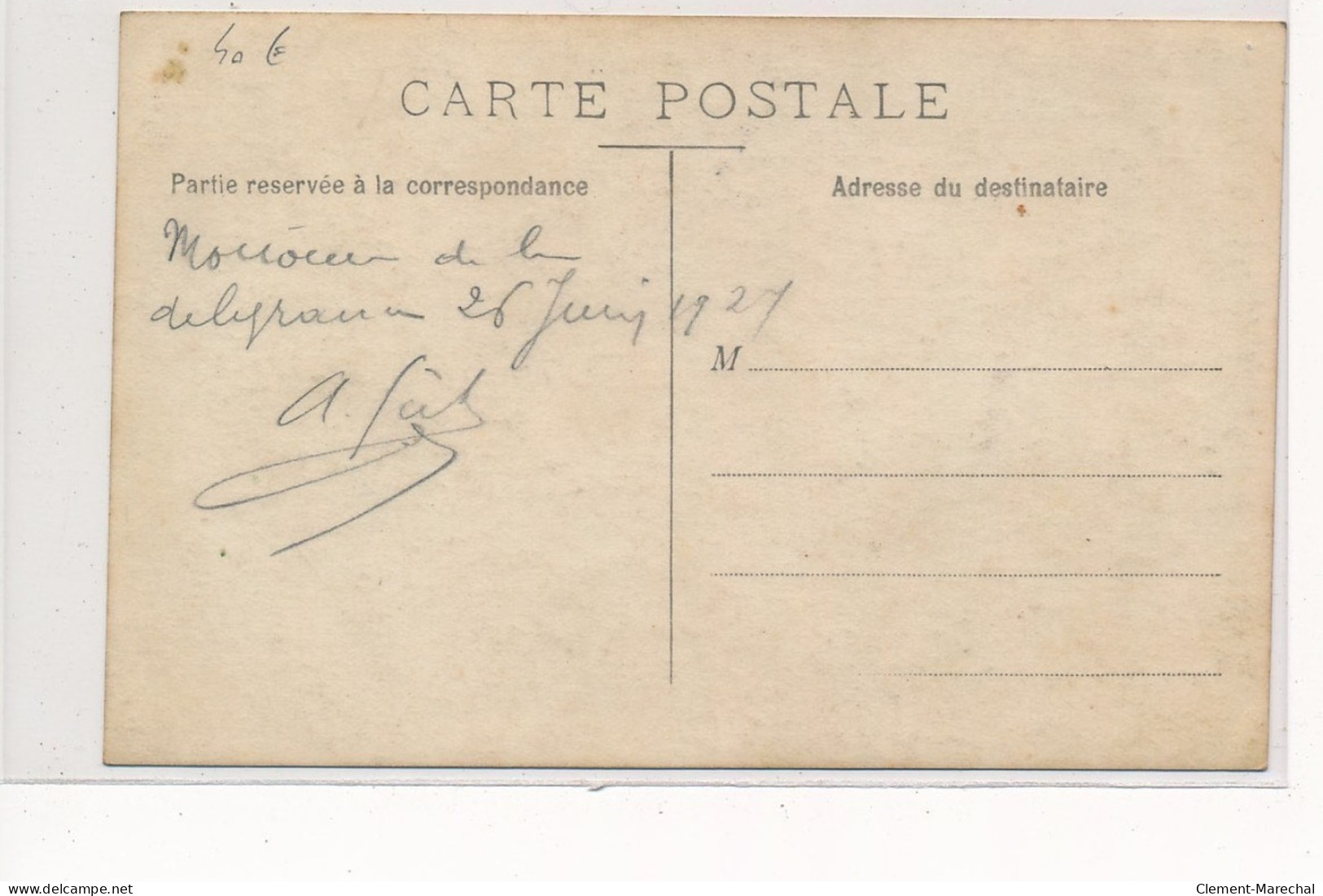 CARTE PHOTO A LOCALISER : Attelage - Tres Bon Etat - Photos