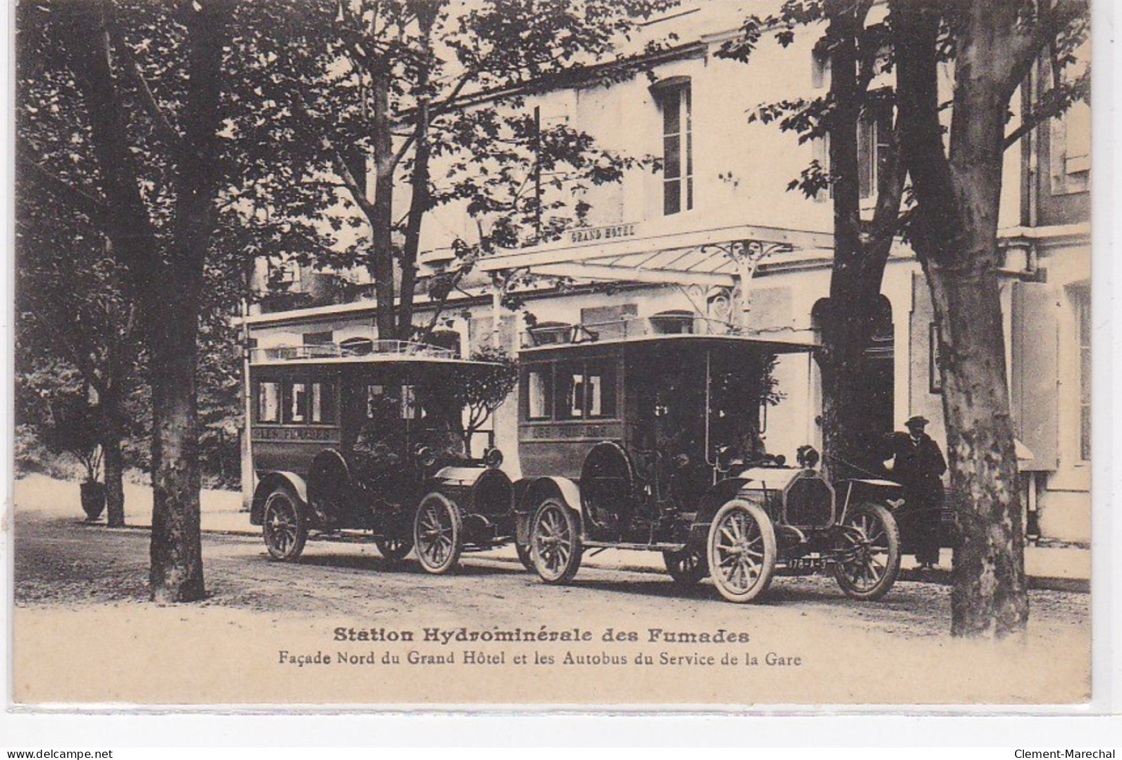 Station Hydrominérale Des Fumades (Grand Hotel - Autobus) - Très Bon état - Other & Unclassified