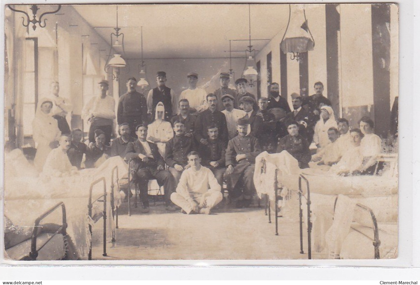 BEZIERS : Carte Photo De L'hopital Militaire - Très Bon état - Beziers