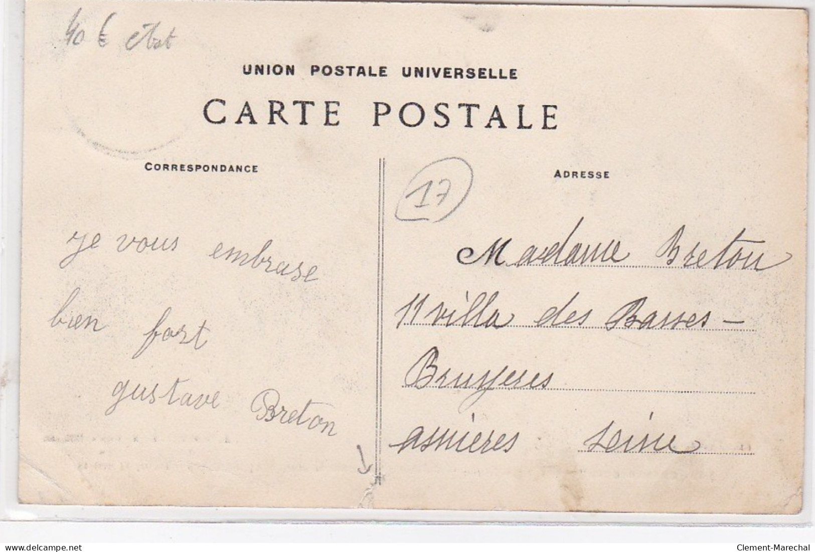 ILE D'OLERON : Baleine échouée Sur La Cote En 1909 - état - Ile D'Oléron