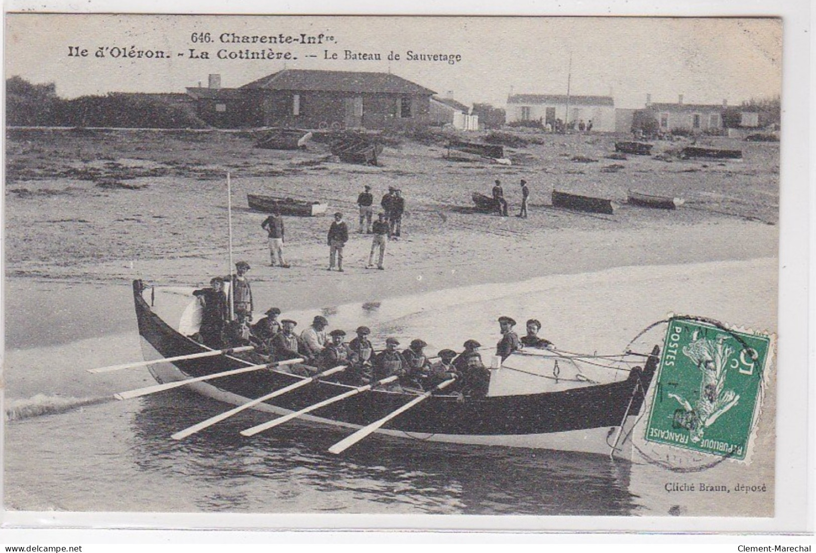 ILE D'OLERON : LA COTINIERE - Le Bateau De Sauvetage - Très Bon état - Ile D'Oléron