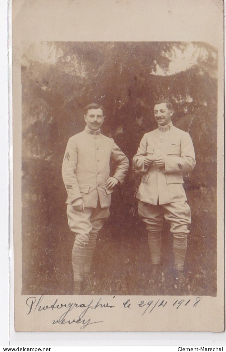 Carte Photo De Militaires En Corse - Très Bon état - Autres & Non Classés