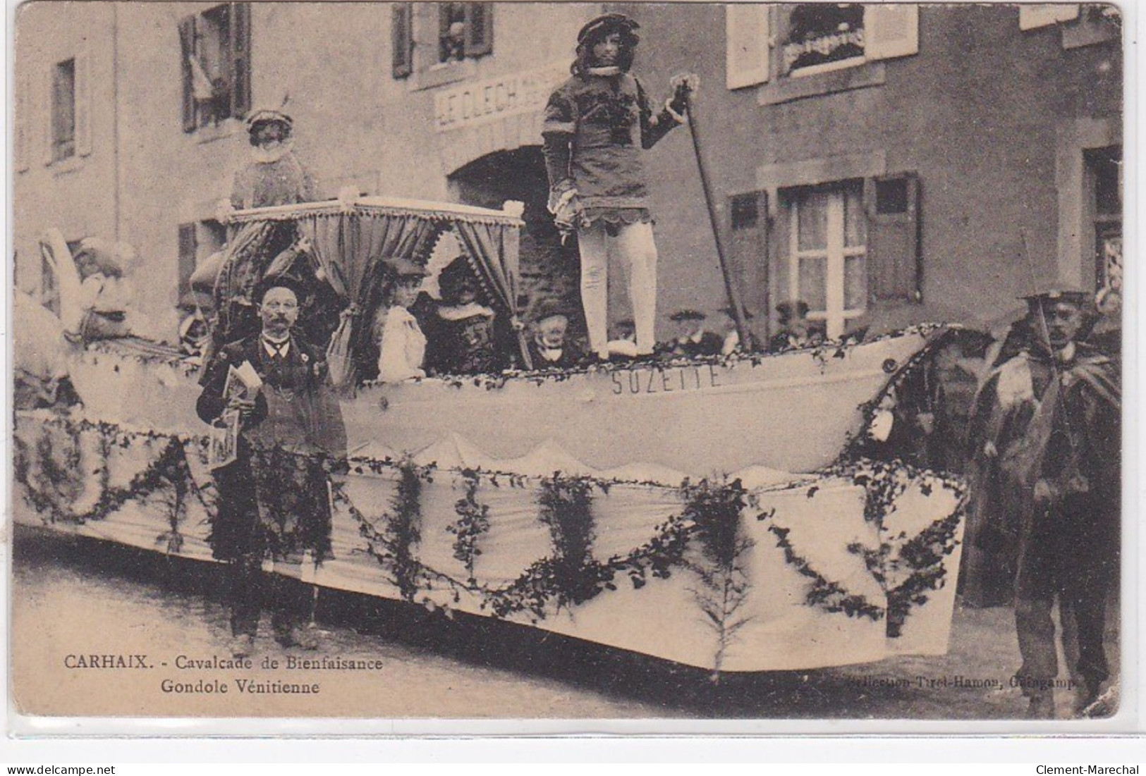 CARHAIX : Cavalcade De Bienfaisance (char Bateau Suzette) - état - Carhaix-Plouguer