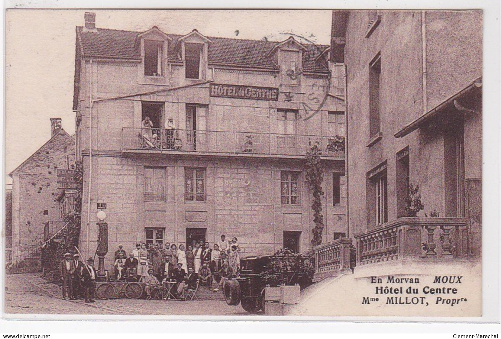 MOUX : Hotel Du Centre MILLOT - Très Bon état - Sonstige & Ohne Zuordnung