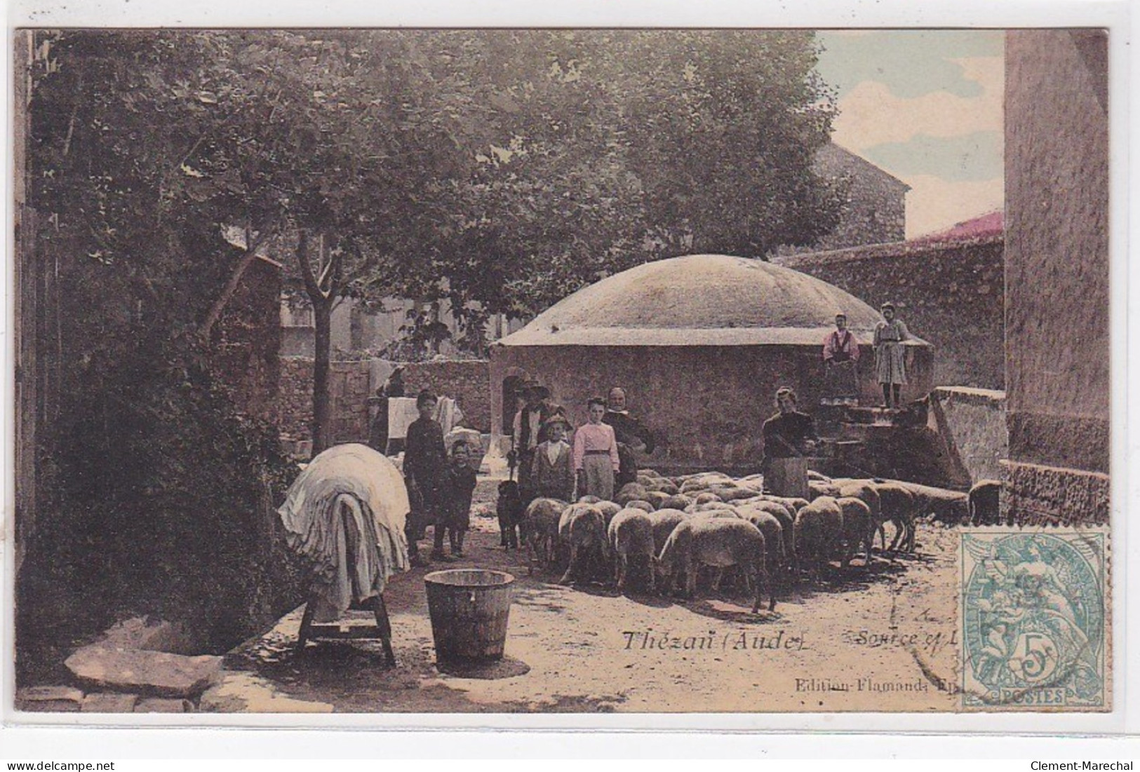 THEZAN : Source Et Lavoir - Très Bon état - Other & Unclassified