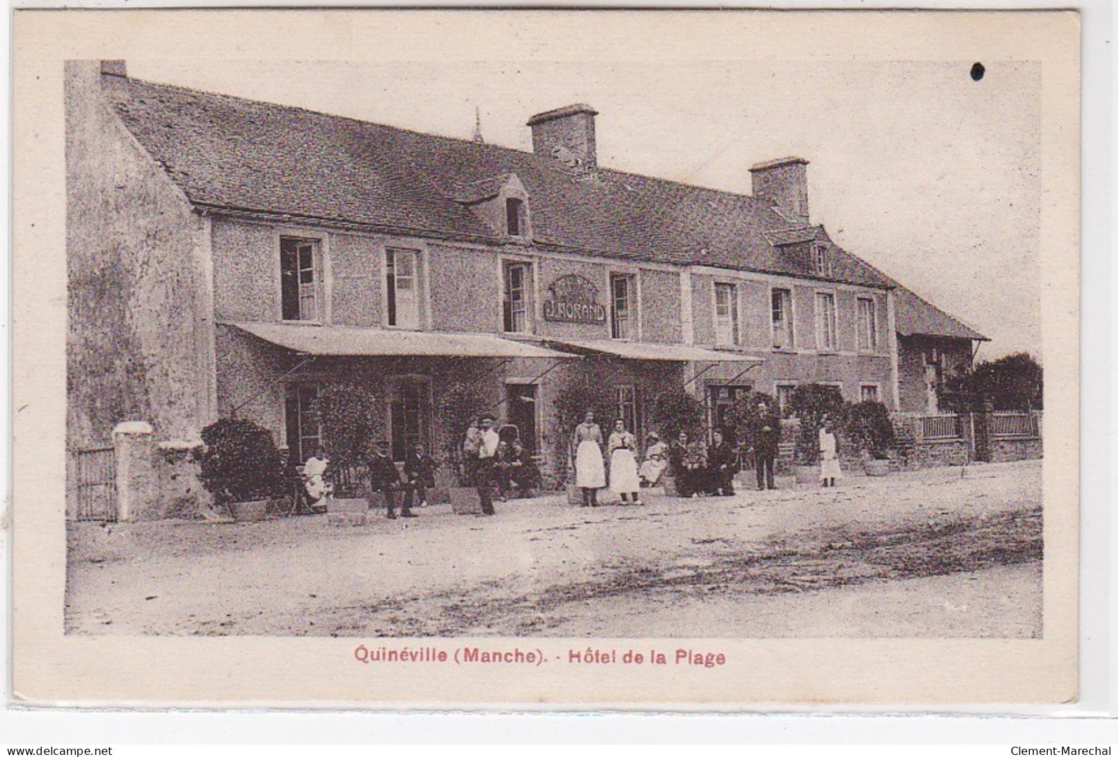 QUINEVILLE : Hotel De La Plage - Très Bon état - Other & Unclassified
