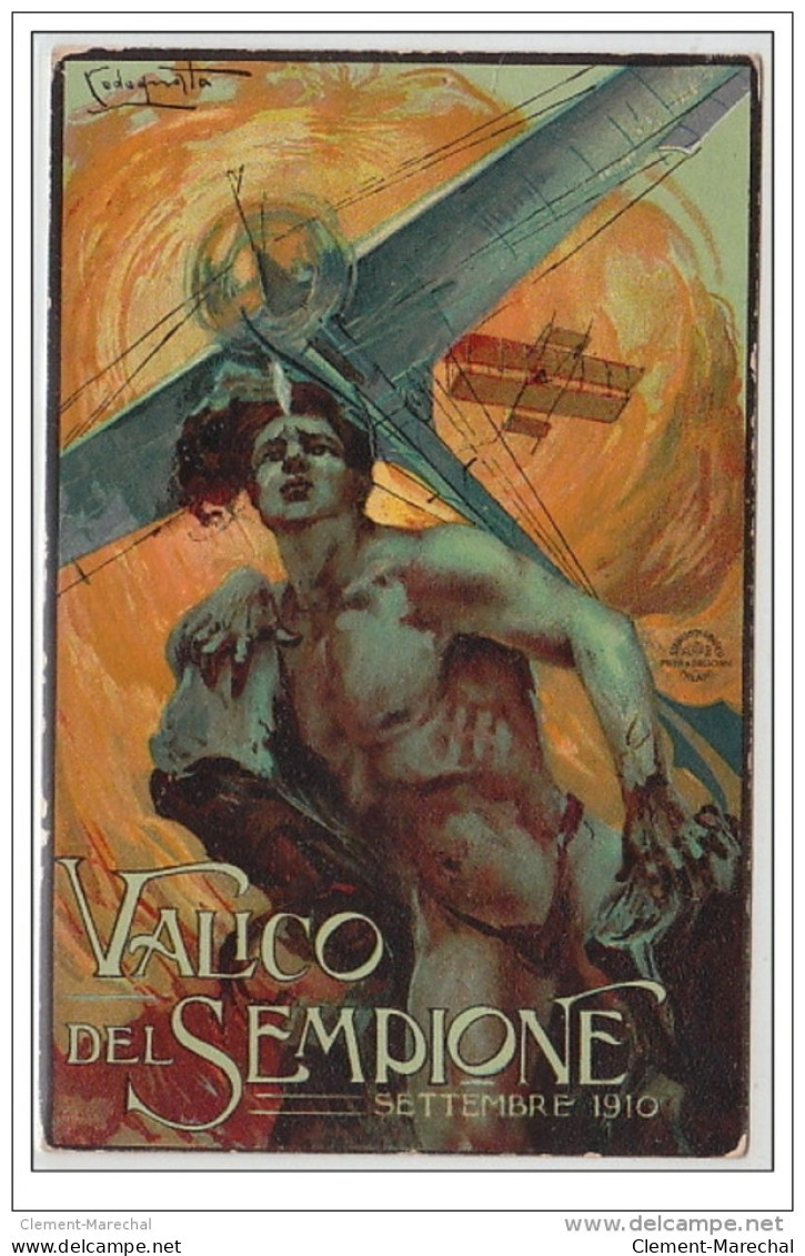 CODOGNATO : "Valico Del Sampione" 1910 - Très Bon état - Autres & Non Classés