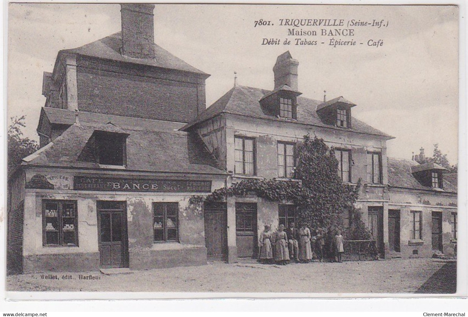 TRICQUEVILLE : Débit De Tabacs - épicerie - Café Maison BANCE - Très Bon état - Sonstige & Ohne Zuordnung