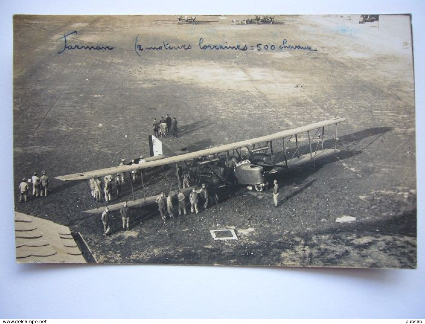 Avion / Airplane / ARMÉE DE L'AIR FRANÇAISE /  Farman 50 Bimoteur - 1914-1918: 1ère Guerre