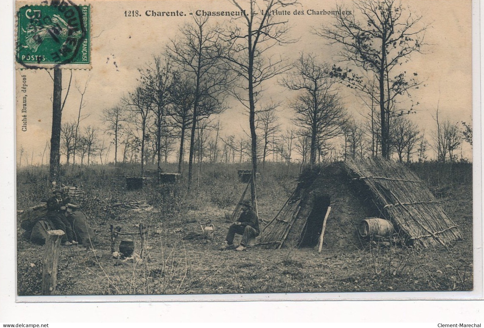 CHASSENEUIL : L'hutte Des Charbonniers - Tres Bon Etat - Autres & Non Classés