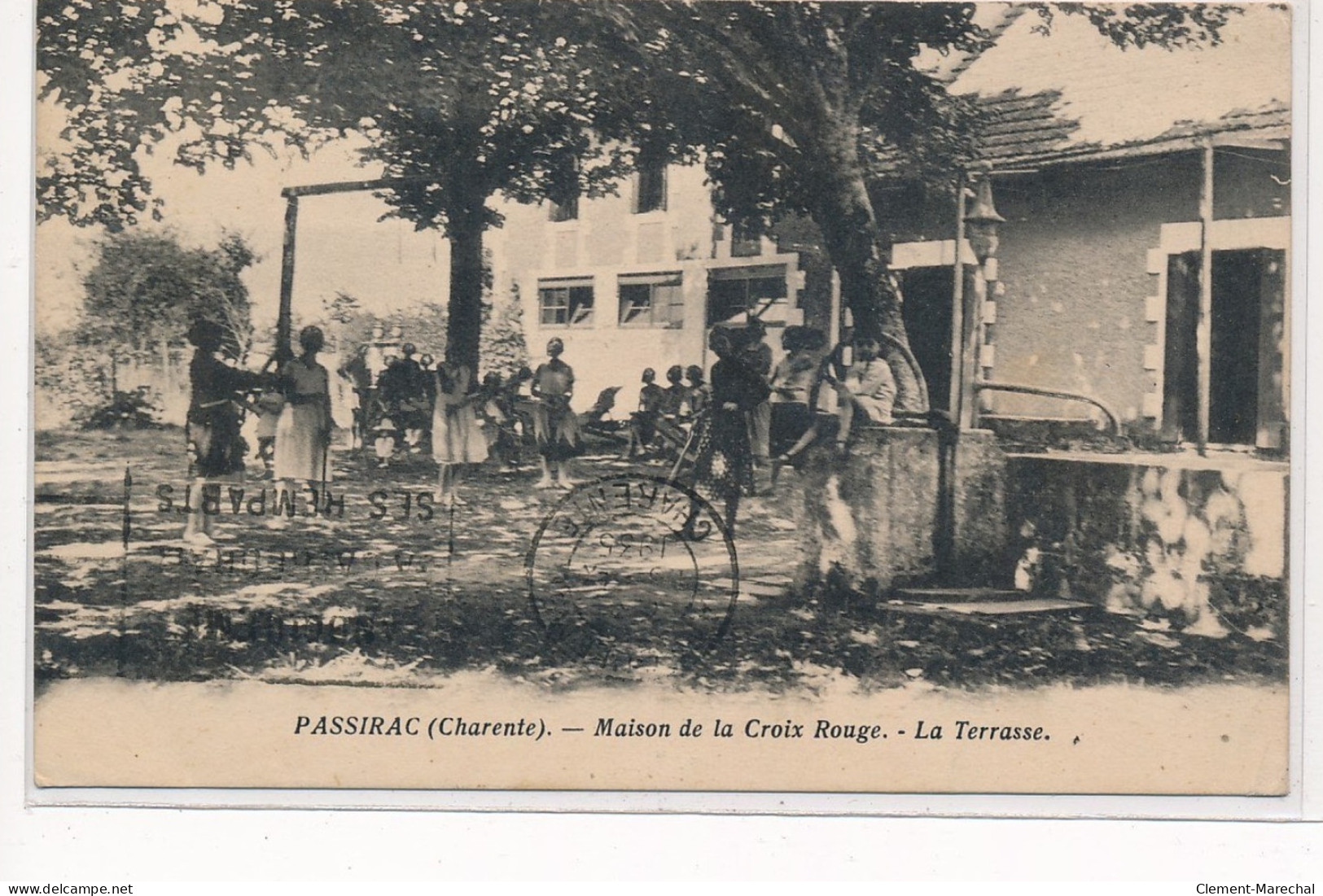 PASSIRAC : Maison De La Croix Rouge, La Terrasse - Tres Bon Etat - Other & Unclassified