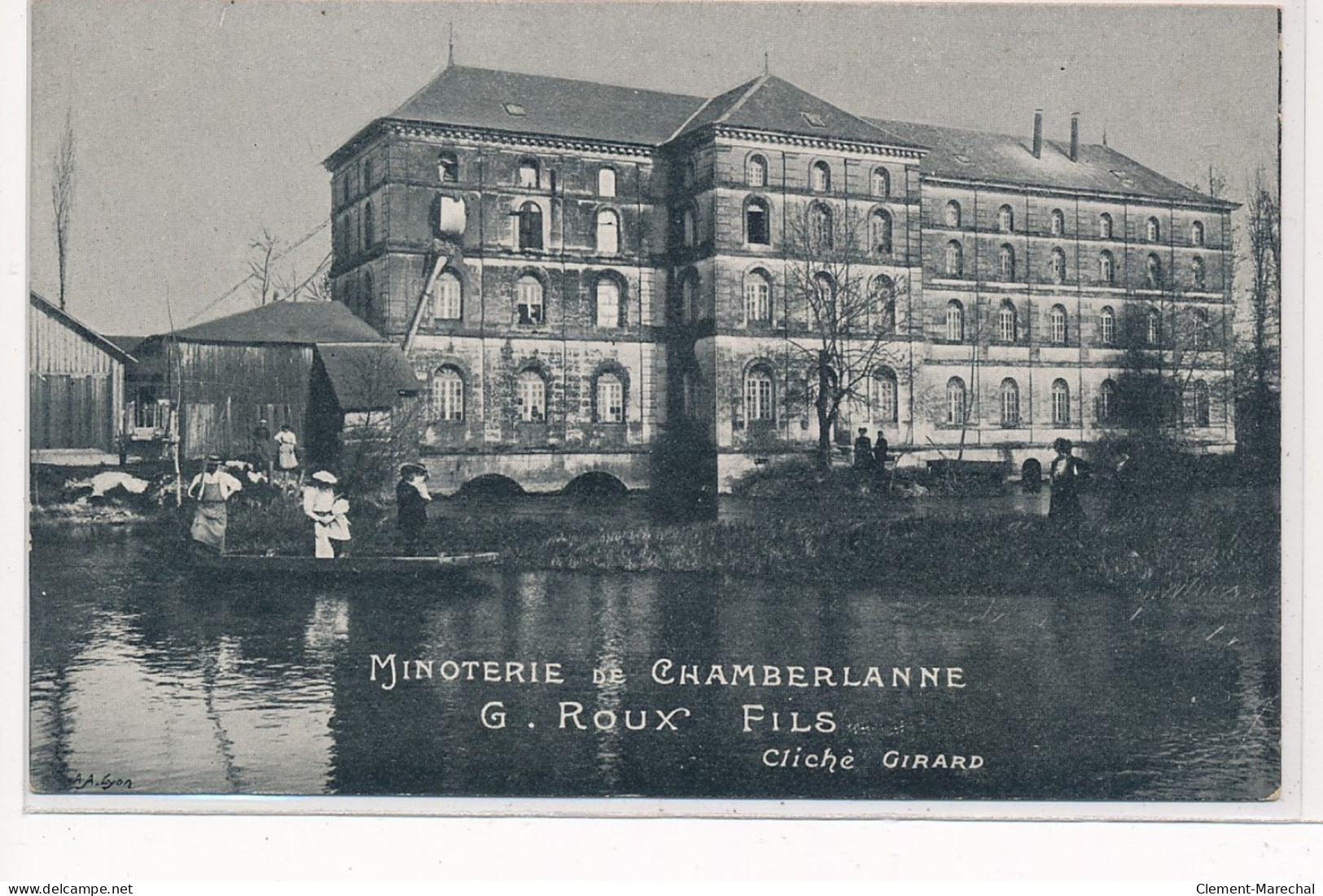CHAMBERLANNE : Minoterie De Chamberlanne, G. ROUX Fils, Cliché Girard - Tres Bon Etat - Autres & Non Classés