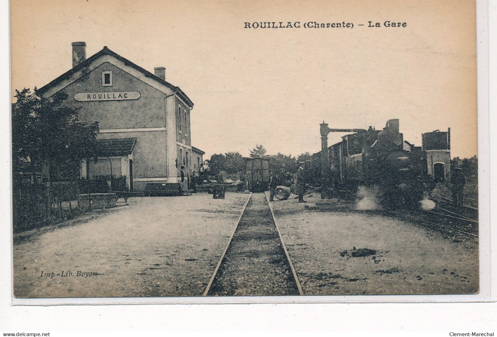 ROUILLAC : La Gare - Tres Bon Etat - Rouillac