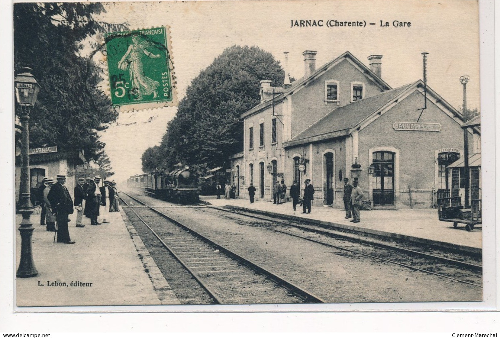 JARNAC : La Gare - Tres Bon Etat - Jarnac