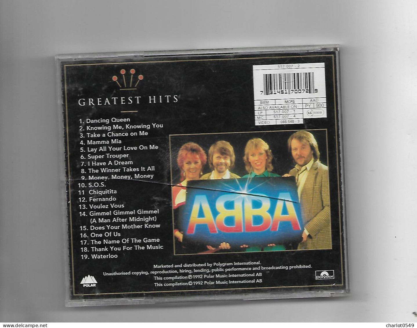 19 Titres Abba Gold - Other & Unclassified