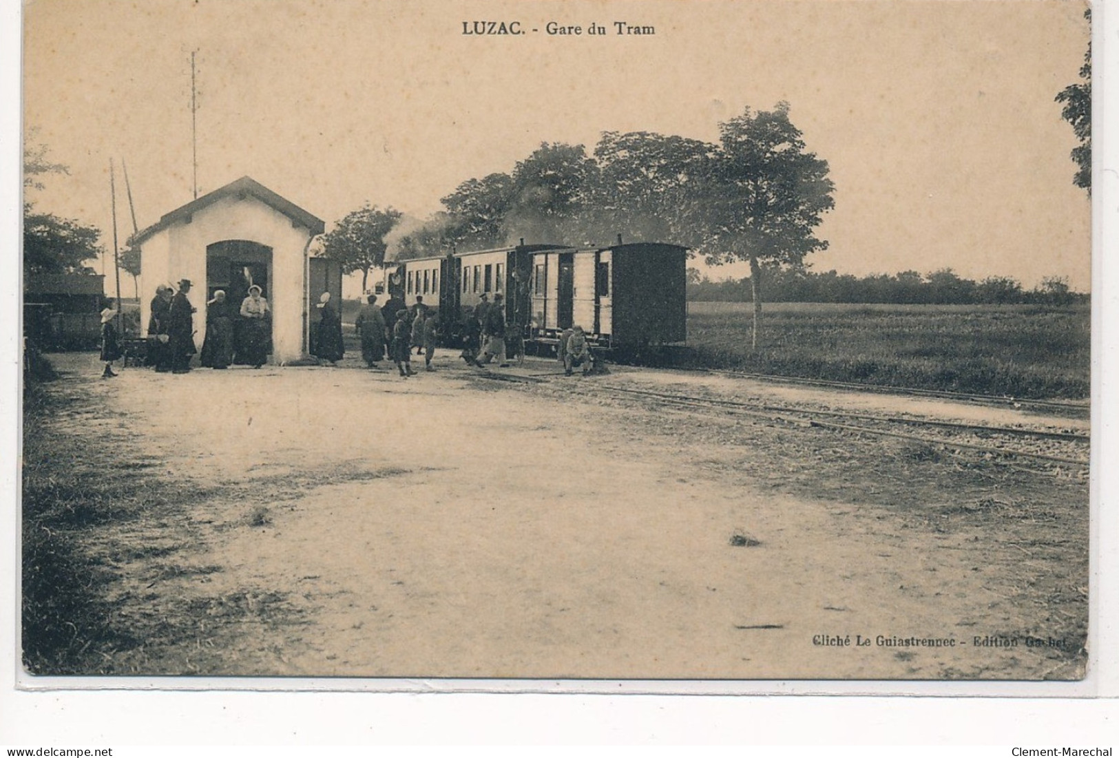 LUZAC : Gare Du Tram - Tres Bon Etat - Otros & Sin Clasificación