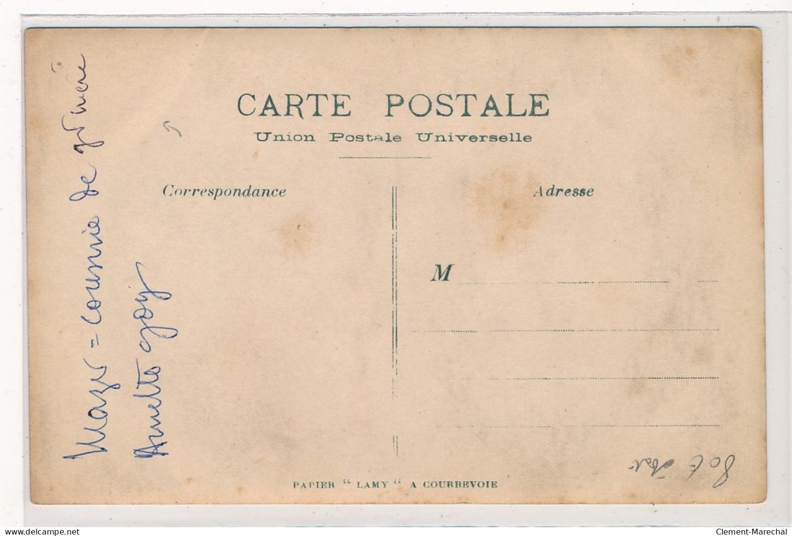 CARTE PHOTO A LOCALISER : A. Payelle Restaurant Loge à Pied, Mazer Peinture & Vitrerie - Etat - Foto