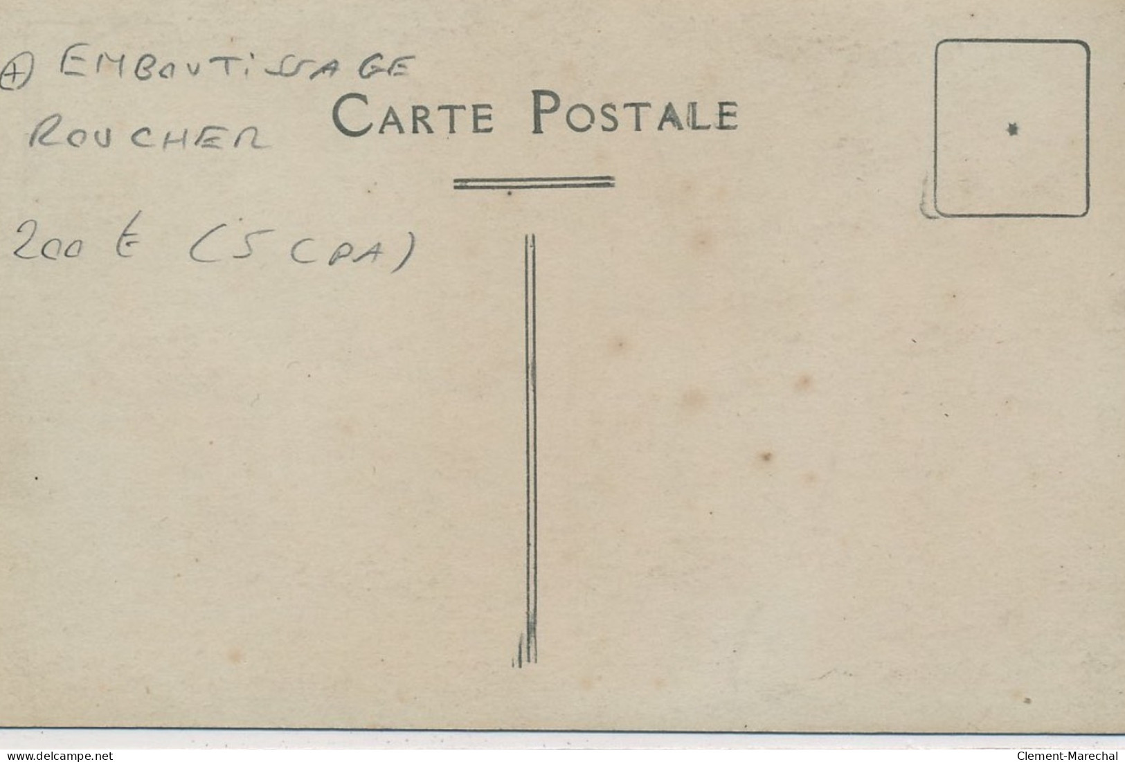 CARTE PHOTO A LOCALISER : Emboutissage Roucher 5cpa - Tres Bon Etat - Photos