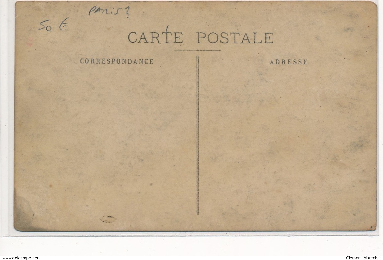 CARTE PHOTO A LOCALISER : Paris(?) Changement De Proprietaire, Reouverture 2 Avril - Tres Bon Etat - Photos