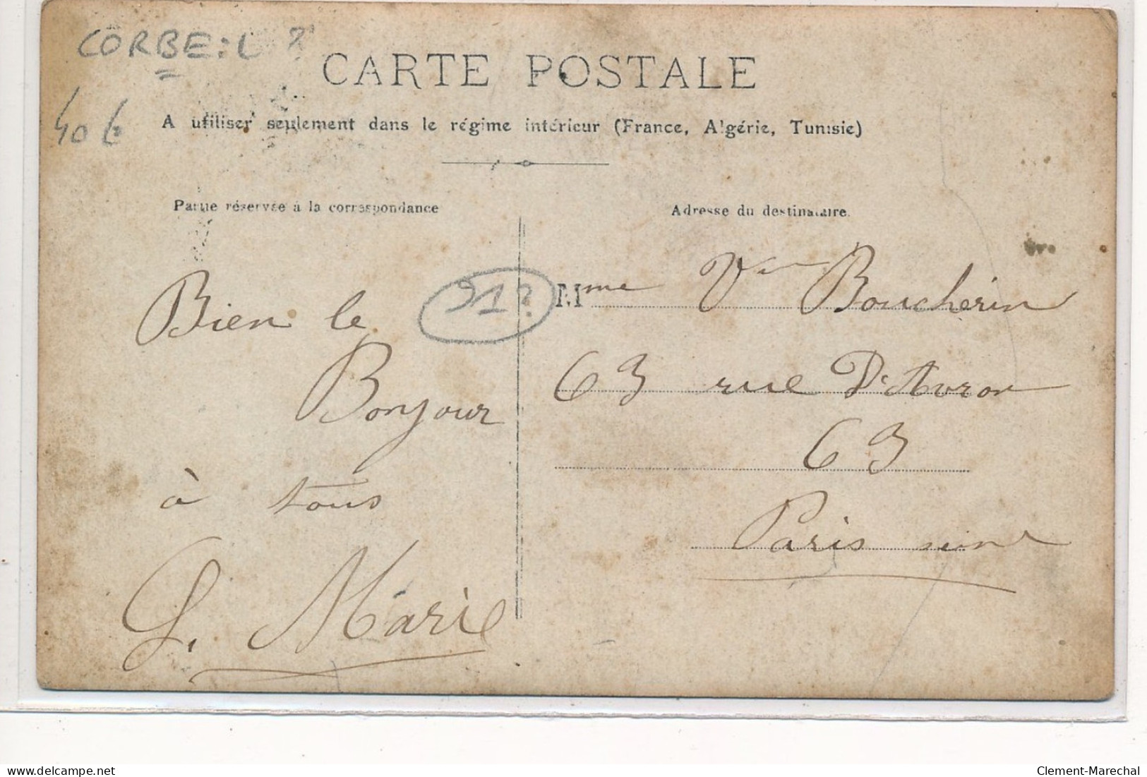 CARTE PHOTO A LOCALISER : Corbeil(?), Paysants, Poules, Poulailler - Tres Bon Etat - Photos