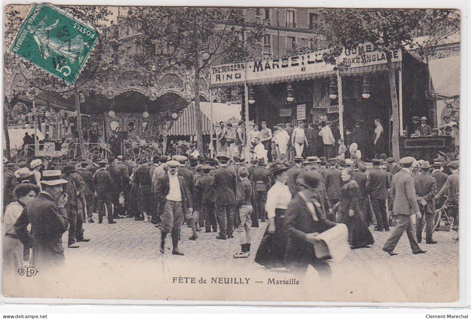 NEUILLY SUR SEINE : Fêtes De Neuilly - Le Stand Ambroise Marseille - Très Bon état - Neuilly Sur Seine