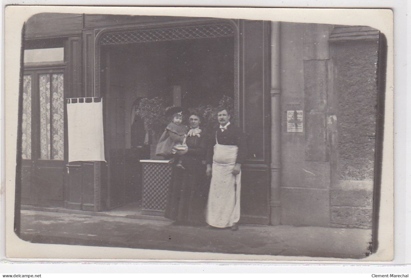 PARIS 15ème : Carte Photo D'un Magasin Au 145 Rue De La Croix Nivert - Très Bon état - Distrito: 15