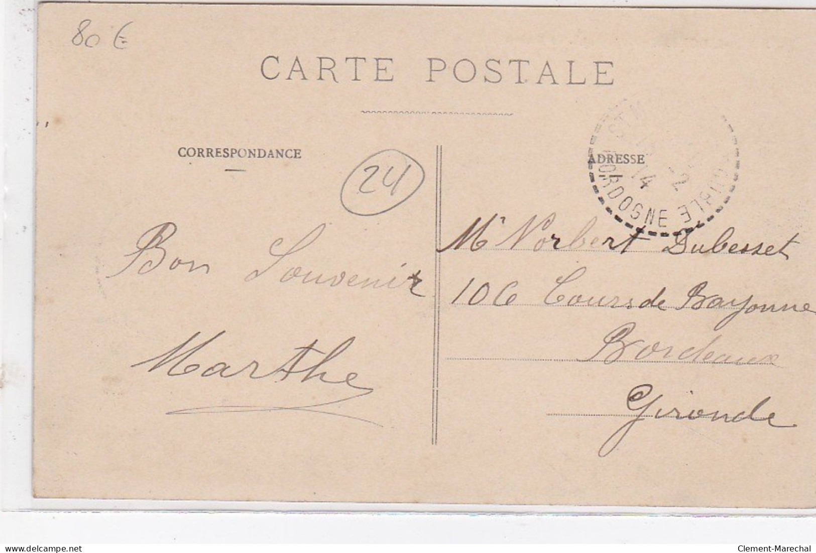 SAINT MICHEL DE DOUBLE : Le Bureau De Poste - Très Bon état - Other & Unclassified