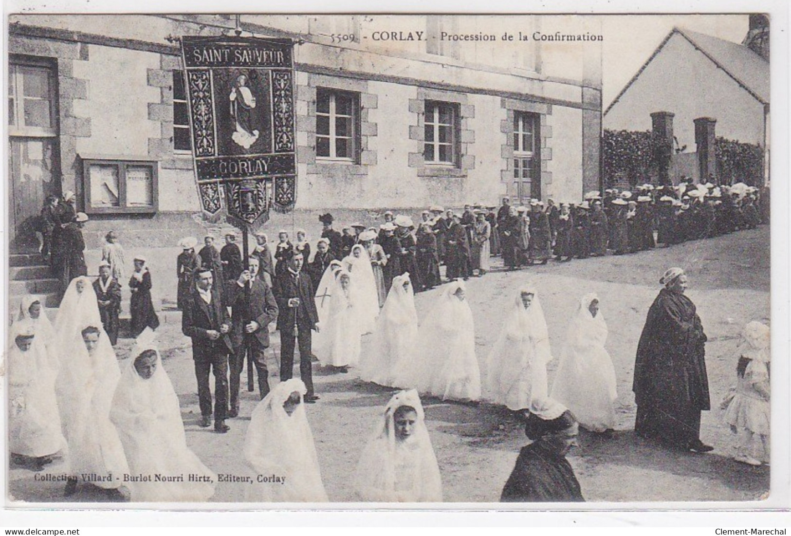 CORLAY : Procession De La Confirmation - Très Bon état - Other & Unclassified