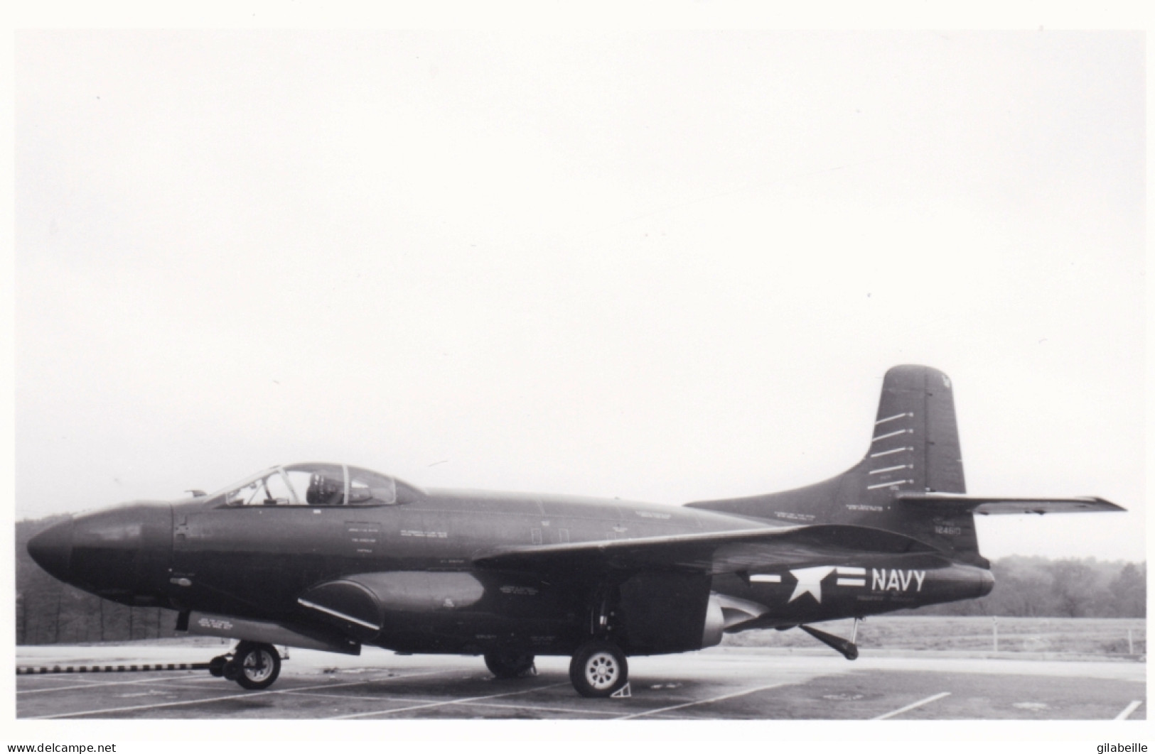 Photo Originale - Airplane - Plane - Aviation - Militaria - Avion Douglas F3D Skyknight - Aviation