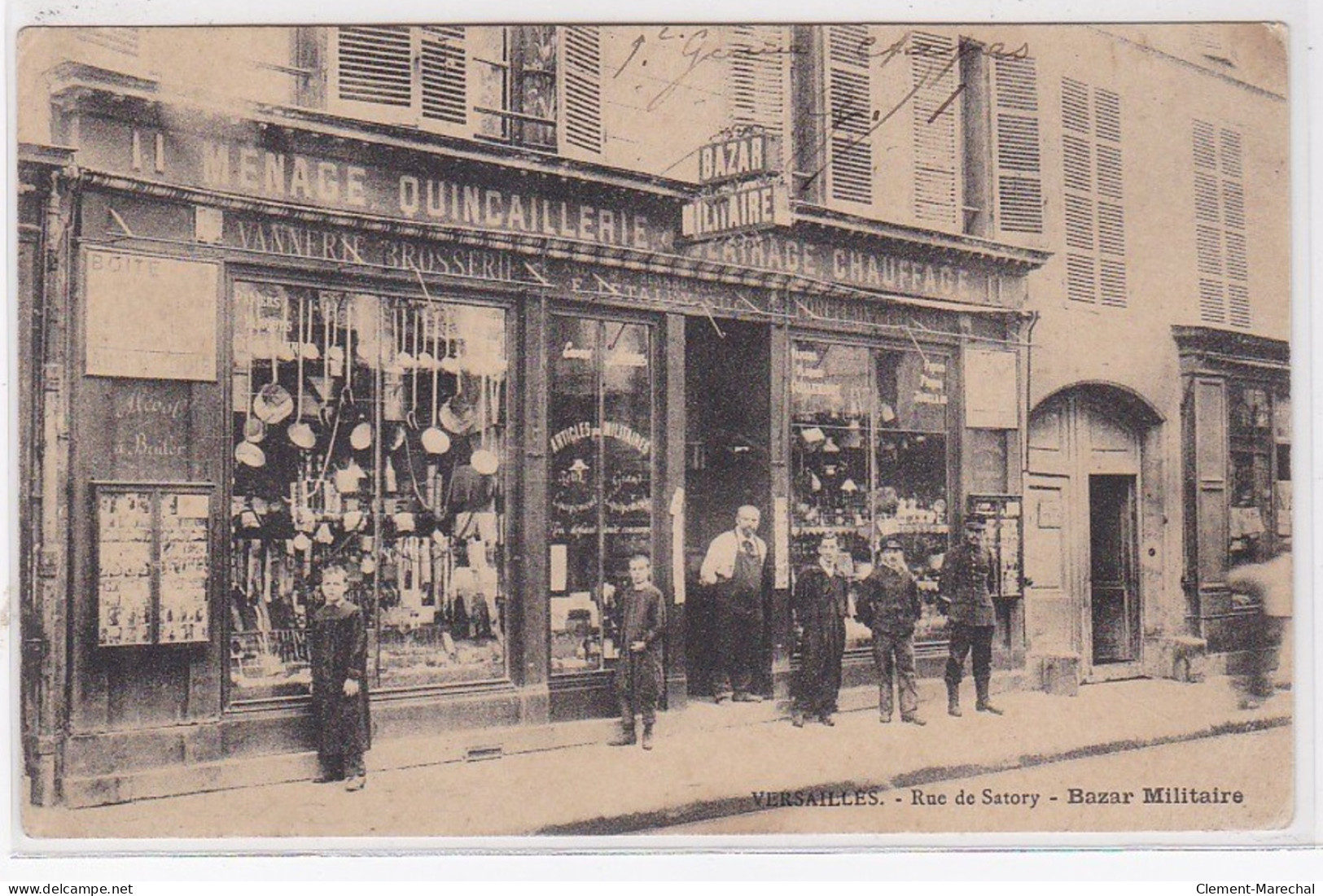 VERSAILLES : Le Bazar Militaire (quincaillerie) Rue De Satory - Très Bon état - Versailles