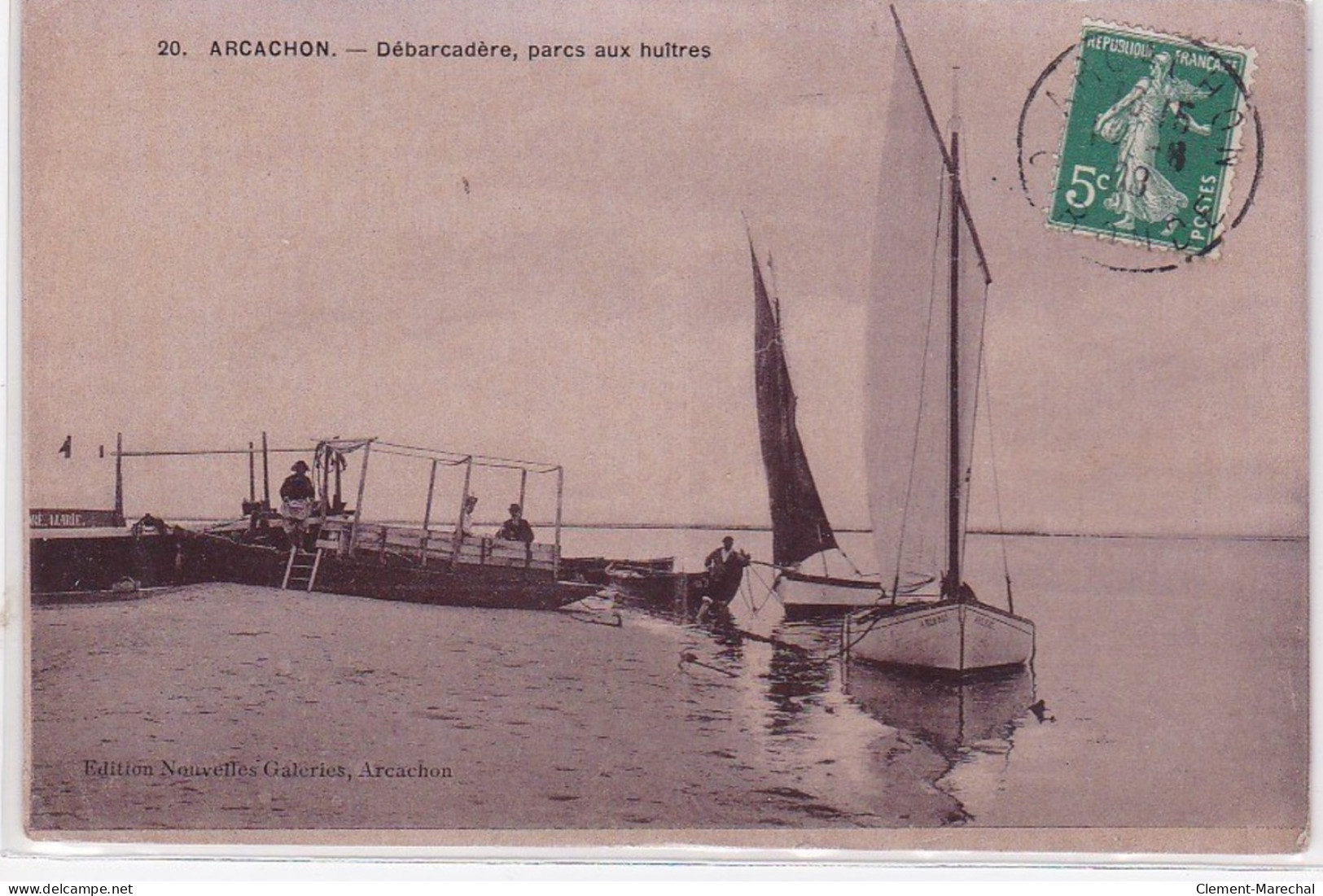 ARCACHON : Débarcadère, Parcs à Huitres - Très Bon état - Arcachon