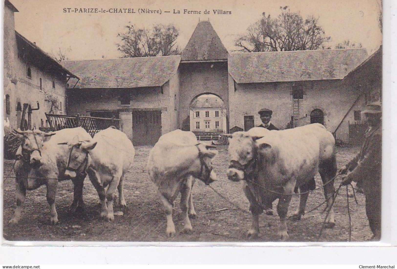 SAINT PARIZE LE CHATEL : La Ferme De Villars - Très Bon état - Otros & Sin Clasificación