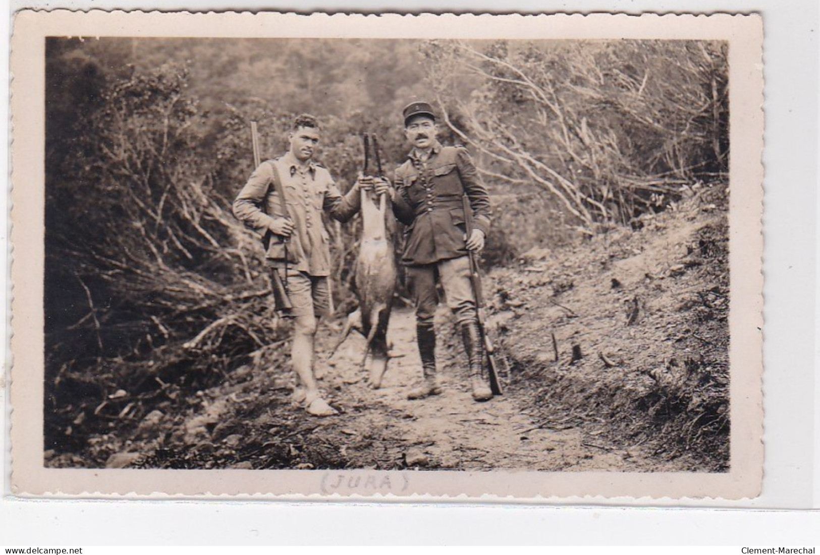 A Localiser : Carte Photo De Chasseurs à Tir (chasse) - Très Bon état - Sonstige & Ohne Zuordnung