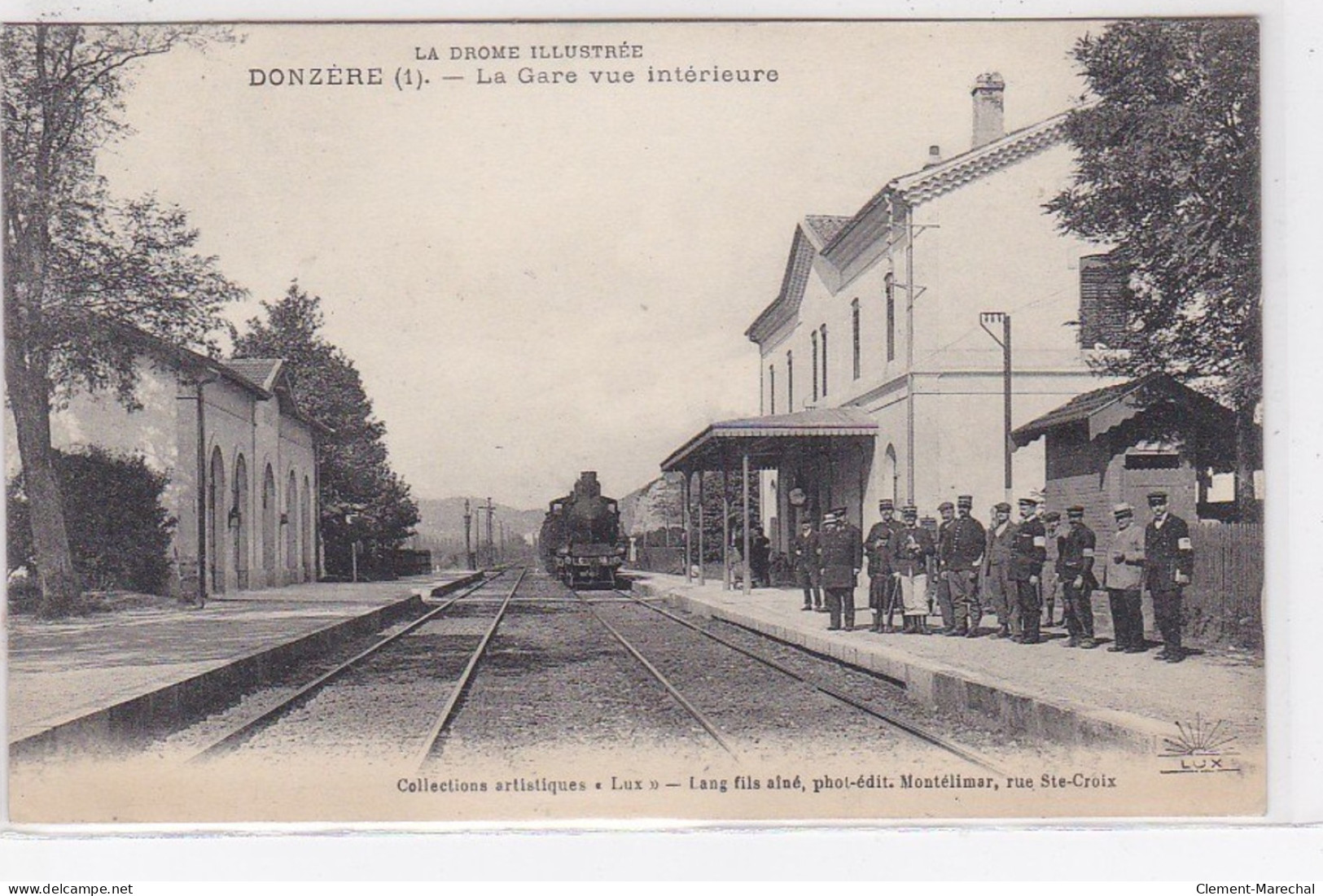 DONZERE : La Gare - Vue Intérieure - Très Bon état - Altri & Non Classificati