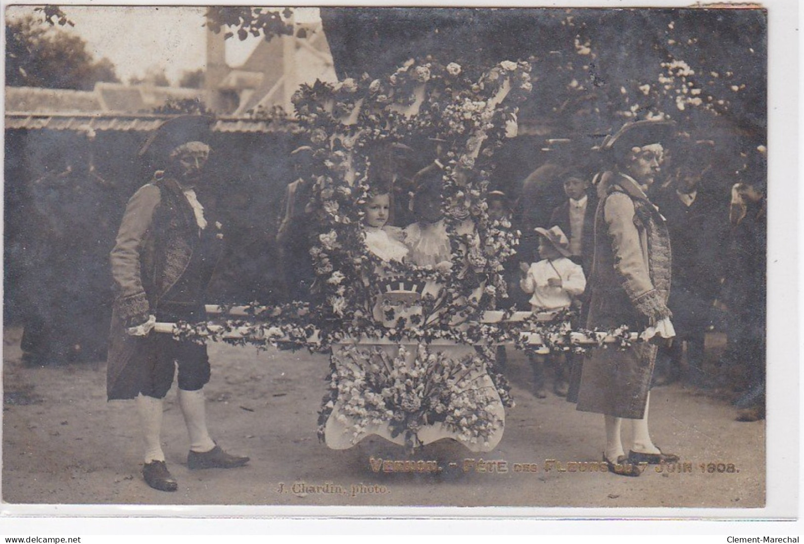 VERNON : Fête Des Fleurs Du 7 Juin 1908 - Très Bon état - Vernon