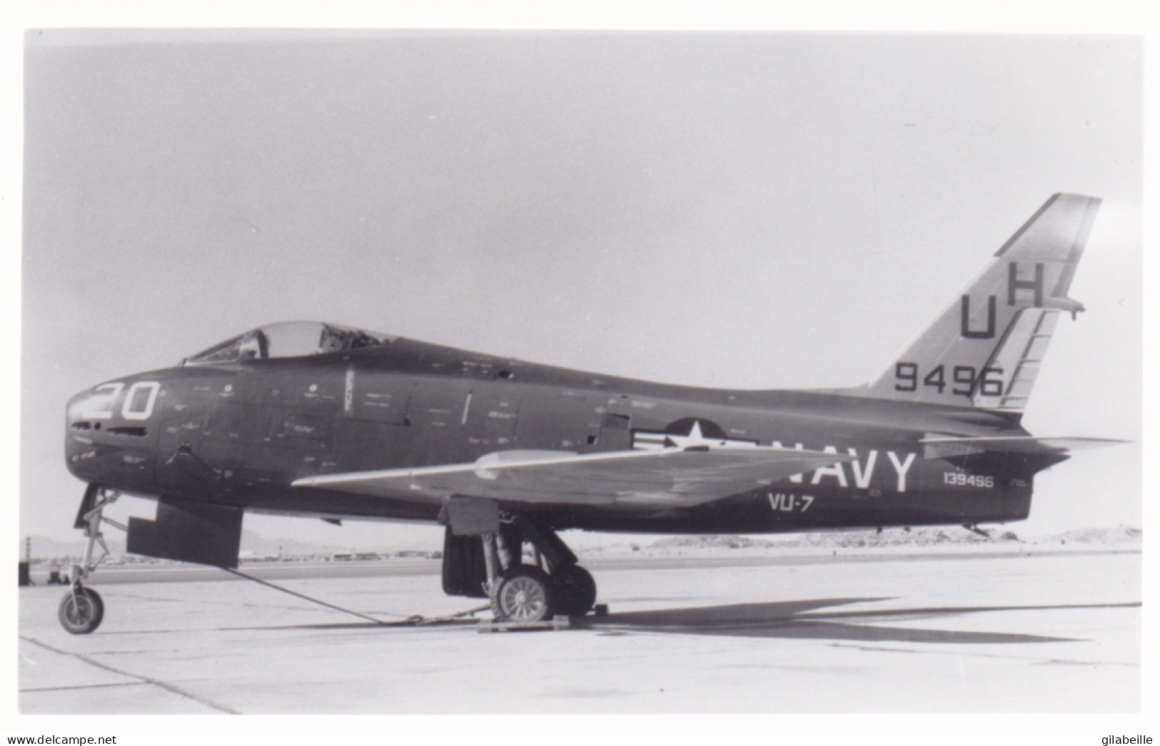 Photo Originale - Airplane - Plane - Aviation - Militaria - Avion North American FJ-2/-3 Fury - Aviazione
