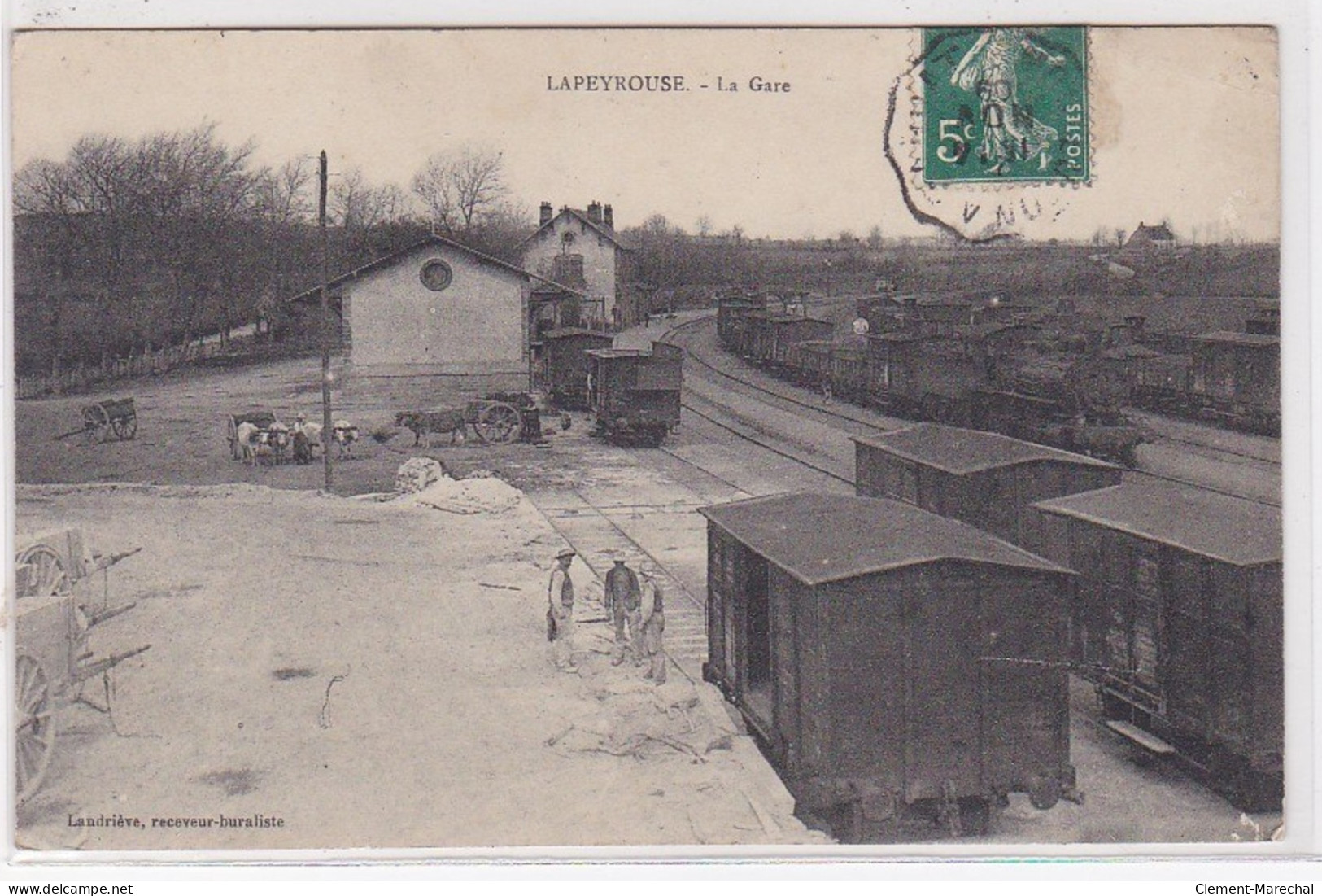 LAPEYROUSE : La Gare - Très Bon état - Autres & Non Classés