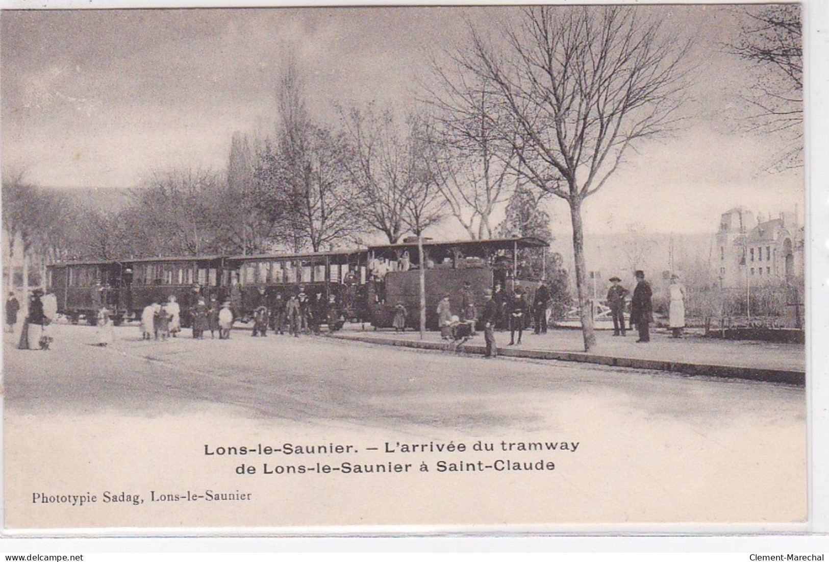 LONS LE SAUNIER : L'arrivée Du Tramway - Très Bon état - Lons Le Saunier