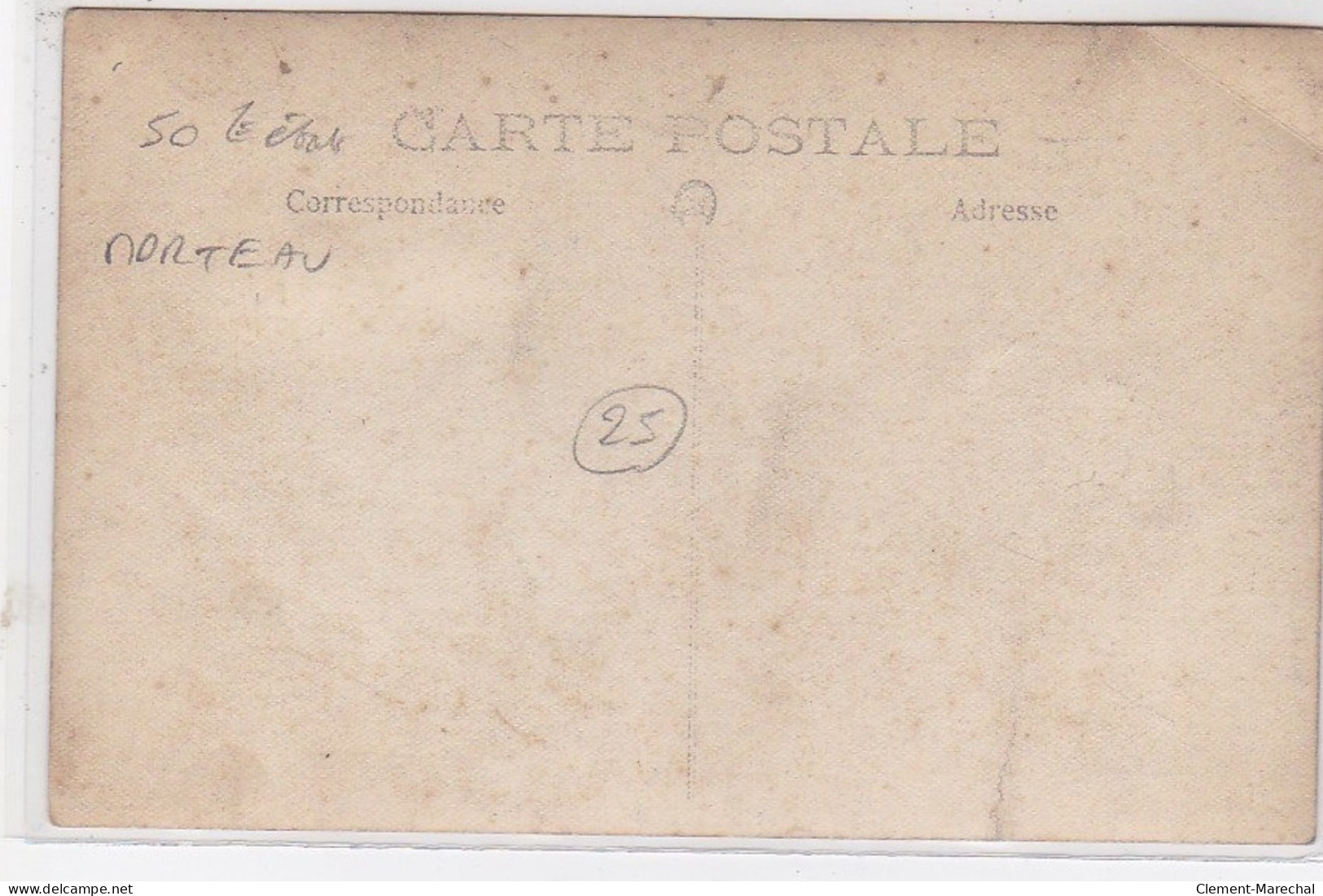 MORTEAU : Carte Photo - Bon état (un Coin Plié) - Other & Unclassified