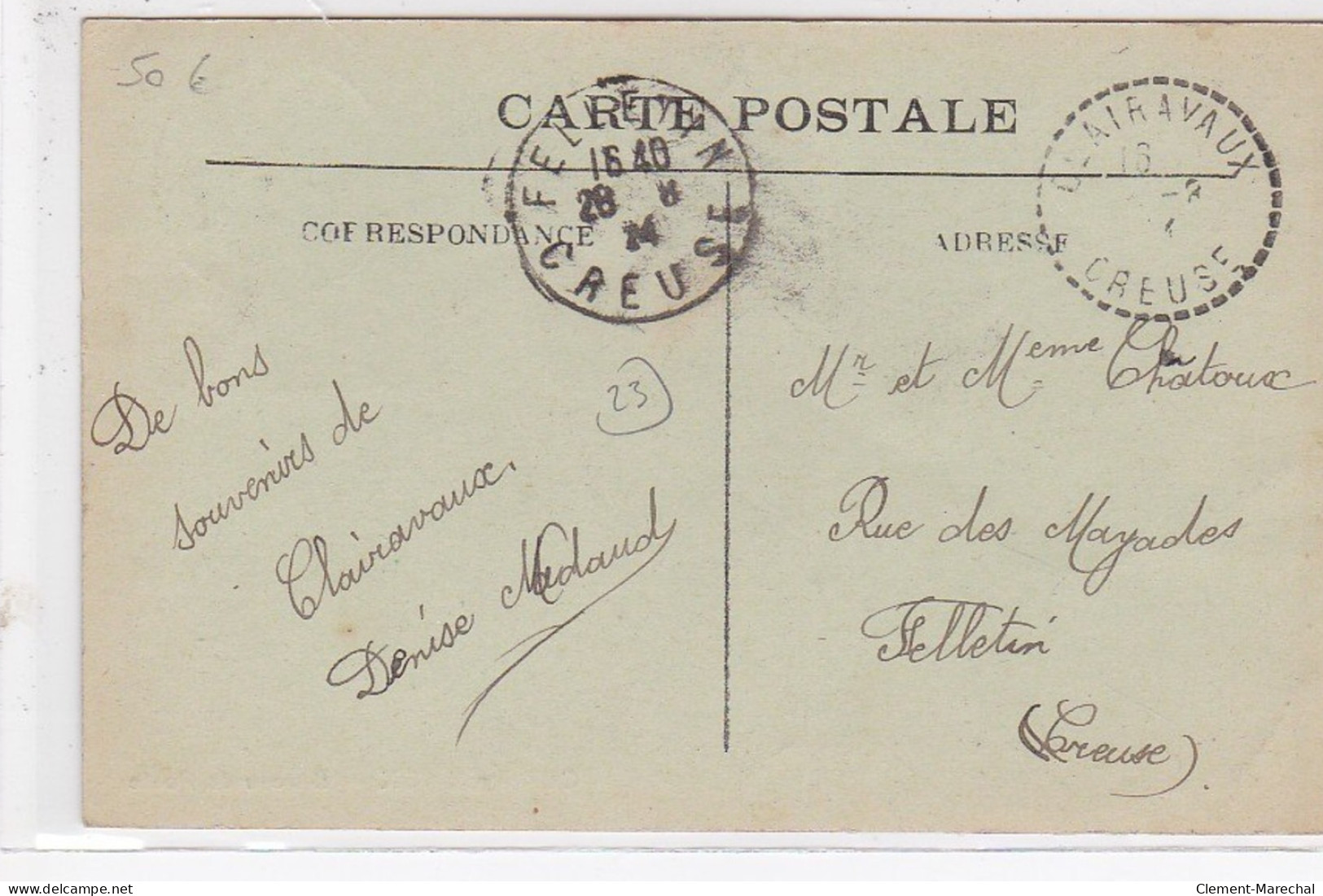 CLAIRAVAUX : Bureau De Poste - Très Bon état - Other & Unclassified