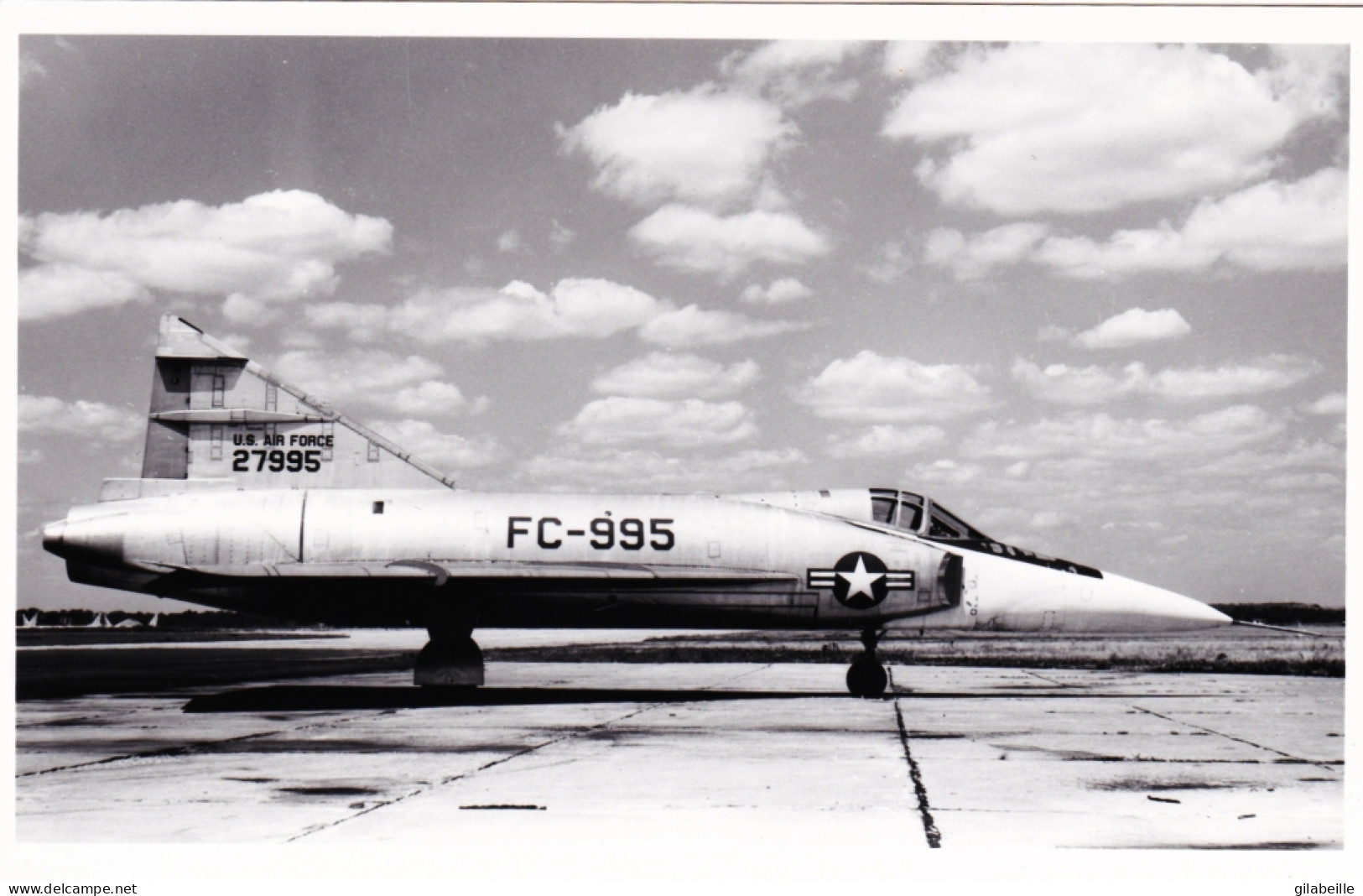 Photo Originale - Airplane - Plane - Aviation - Militaria - Avion Convair F-102 Delta Dagger - Aviation