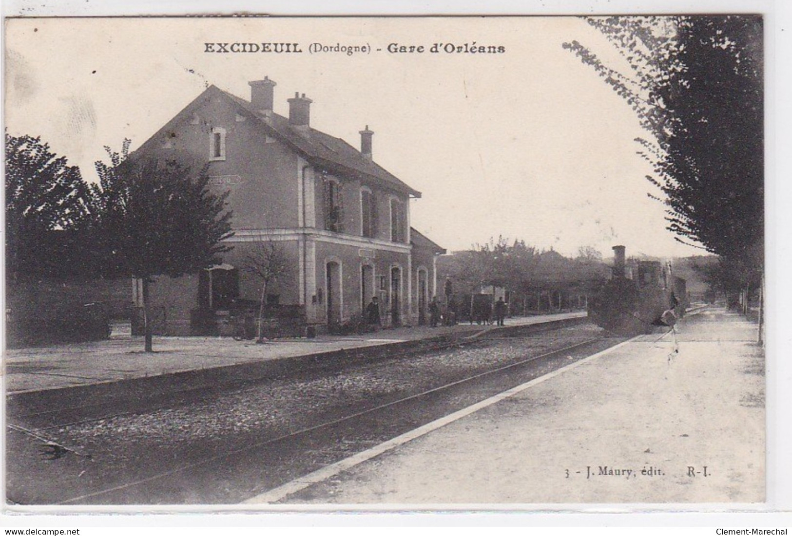 EXCIDEUIL : La Gare D'Orléans - Très Bon état - Sonstige & Ohne Zuordnung