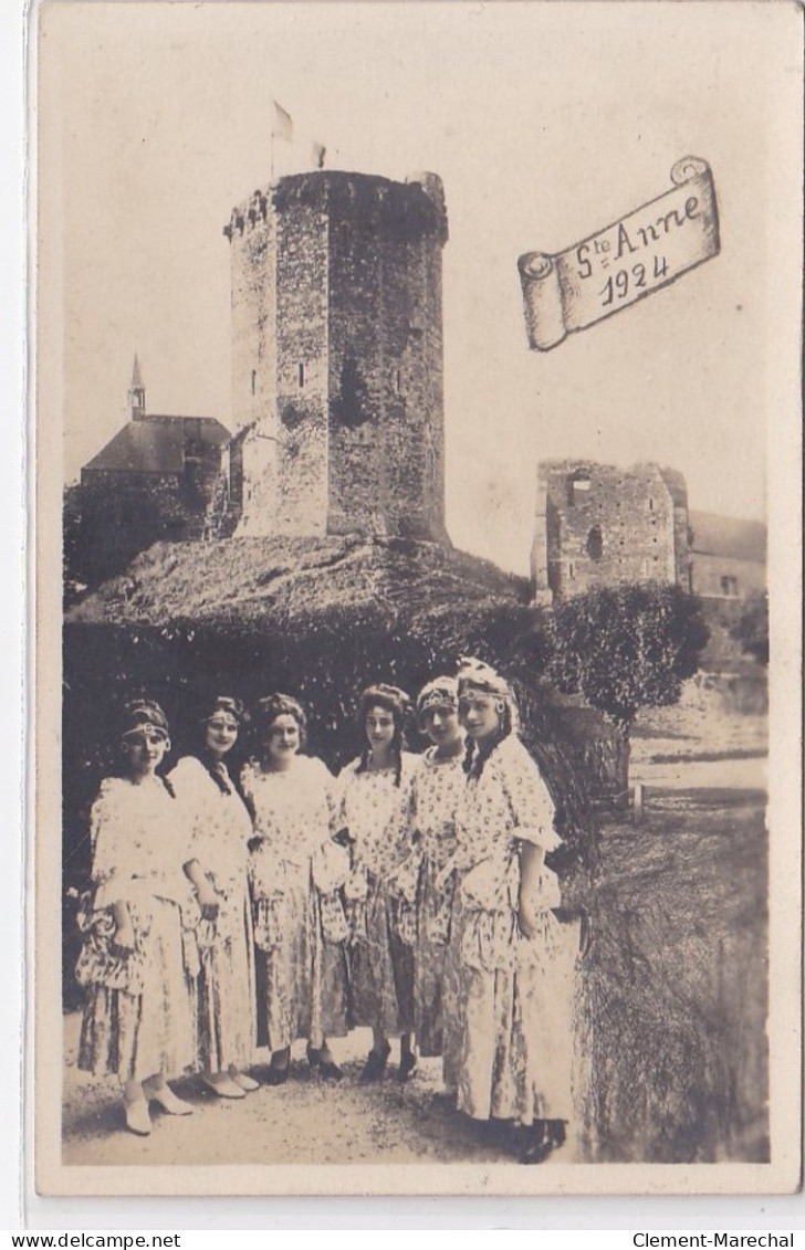 BRICQUEBEC : Carte Photo De La Sainte Anne (photo Jouannault) - Très Bon état - Bricquebec