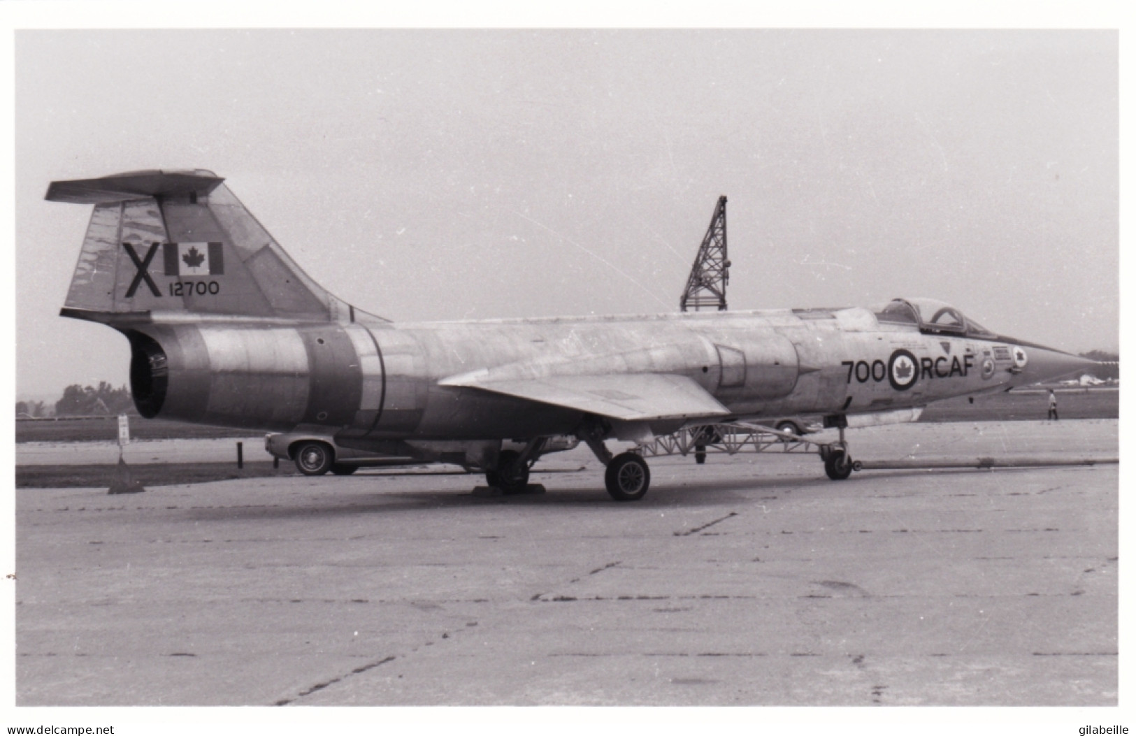 Photo Originale - Airplane - Plane - Aviation - Militaria - Avion Lockheed F-104 Starfighter - RCAF Canada - Aviazione