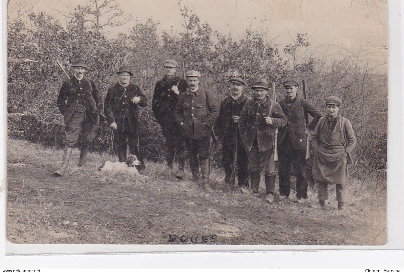 Carte Photo D'une Scène De Chasse - état - Autres & Non Classés