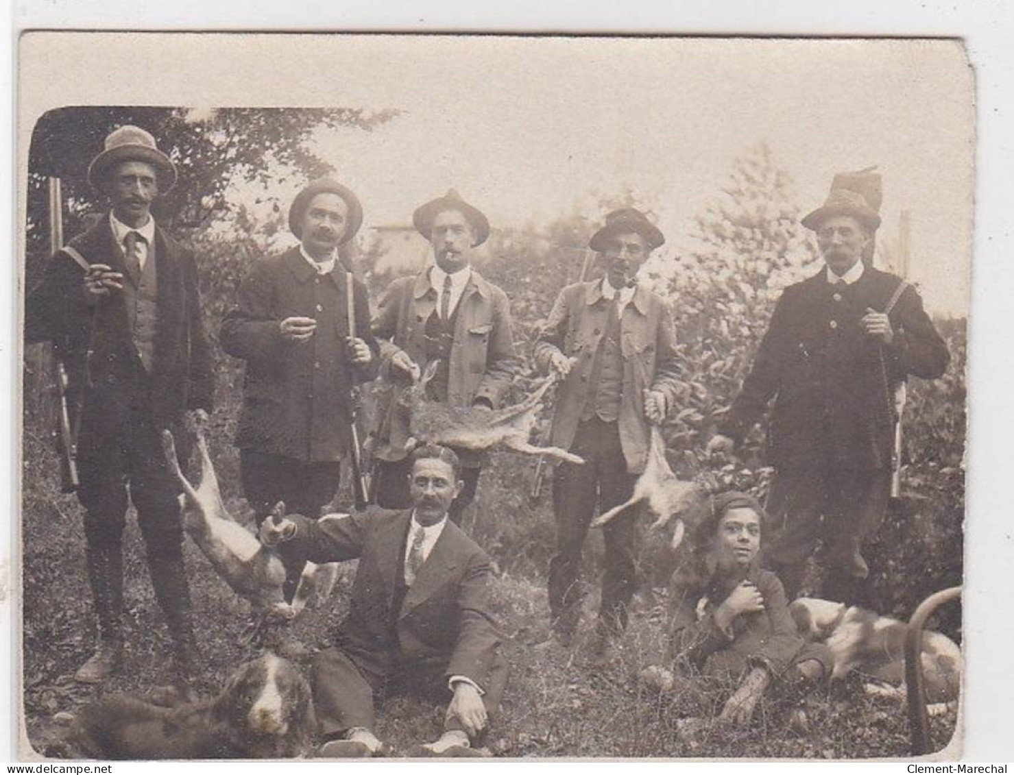 PEYRAUD : Photo Format 10x8cm (scène De Chasse En 1913) - Bon état - Sonstige & Ohne Zuordnung