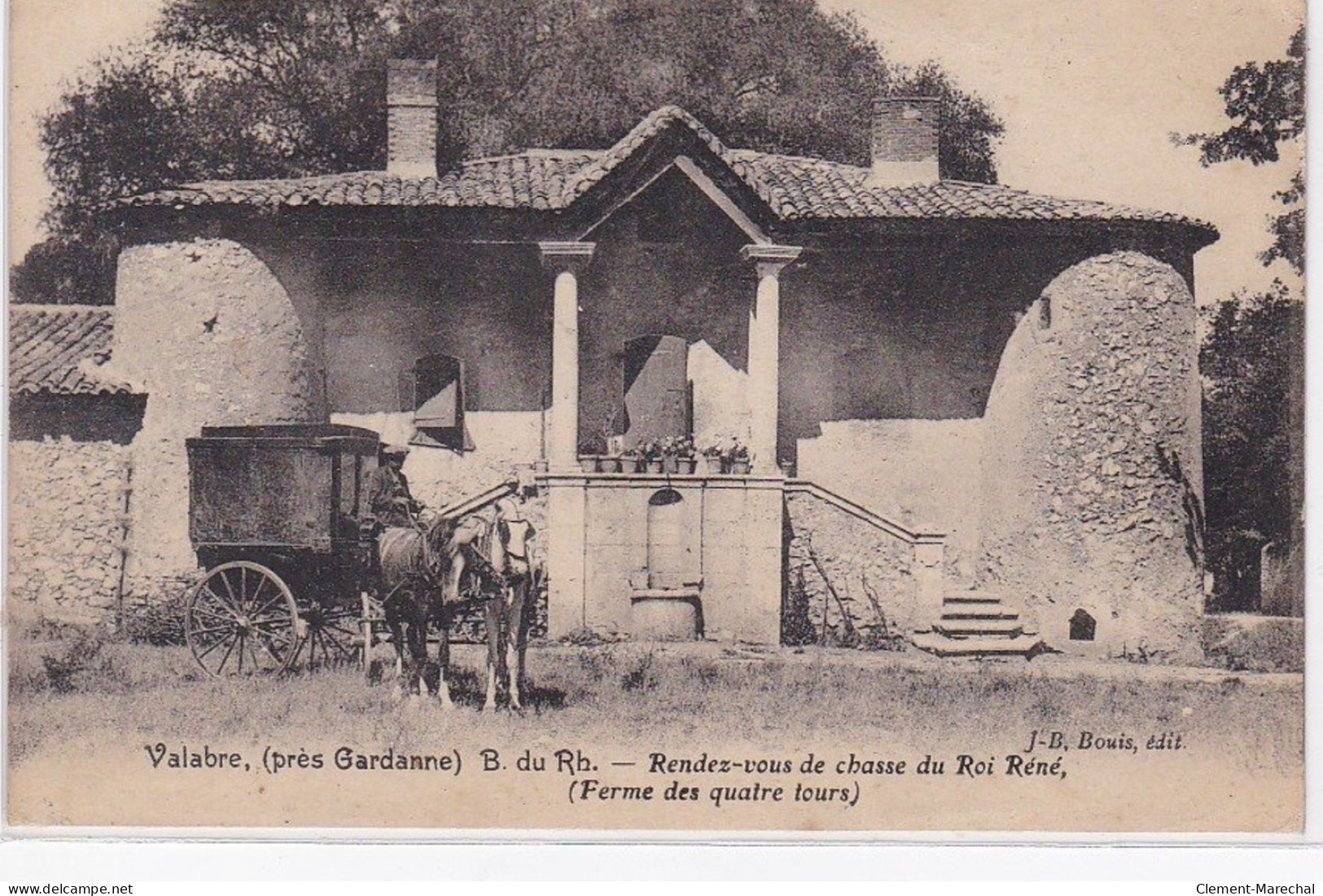 VALABRE Près Gardanne : Rendez-vous De Chasse Du Roi René (ferme Des Quatre Tours) (chasseur) - état - Otros & Sin Clasificación