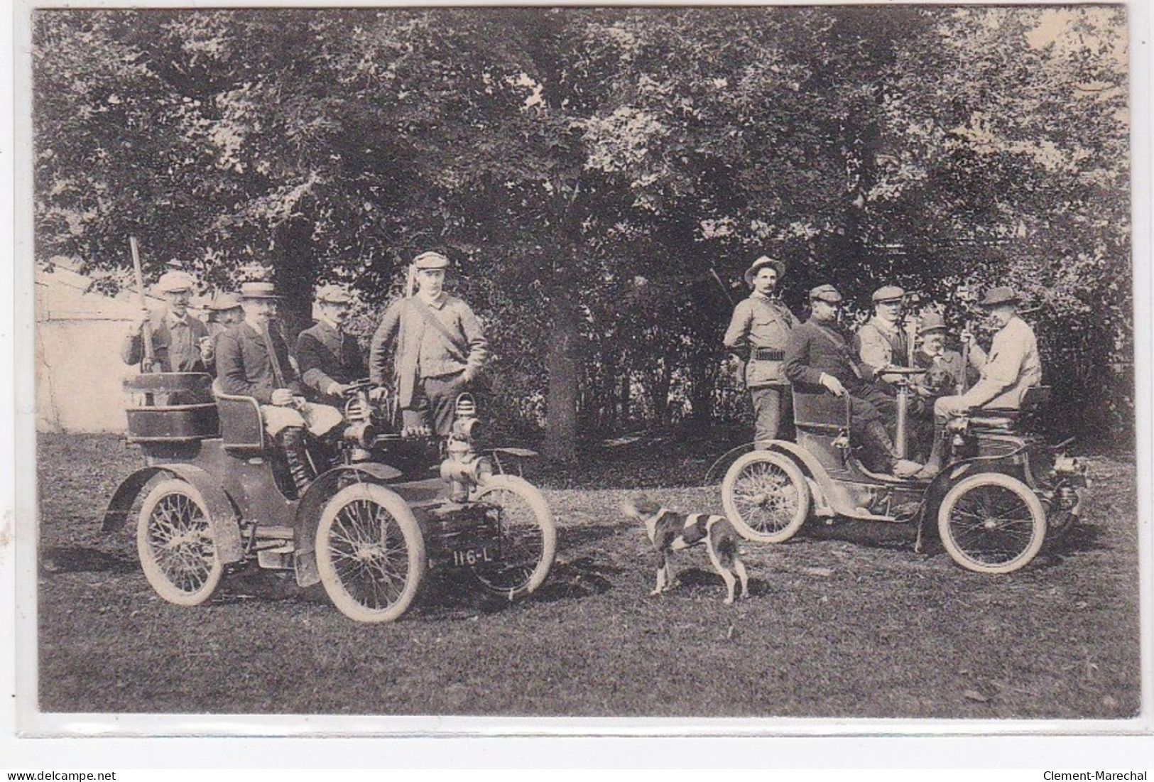 Environs De CHATEAUDUN : Chasseurs En Automobile - Très Bon état - Other & Unclassified