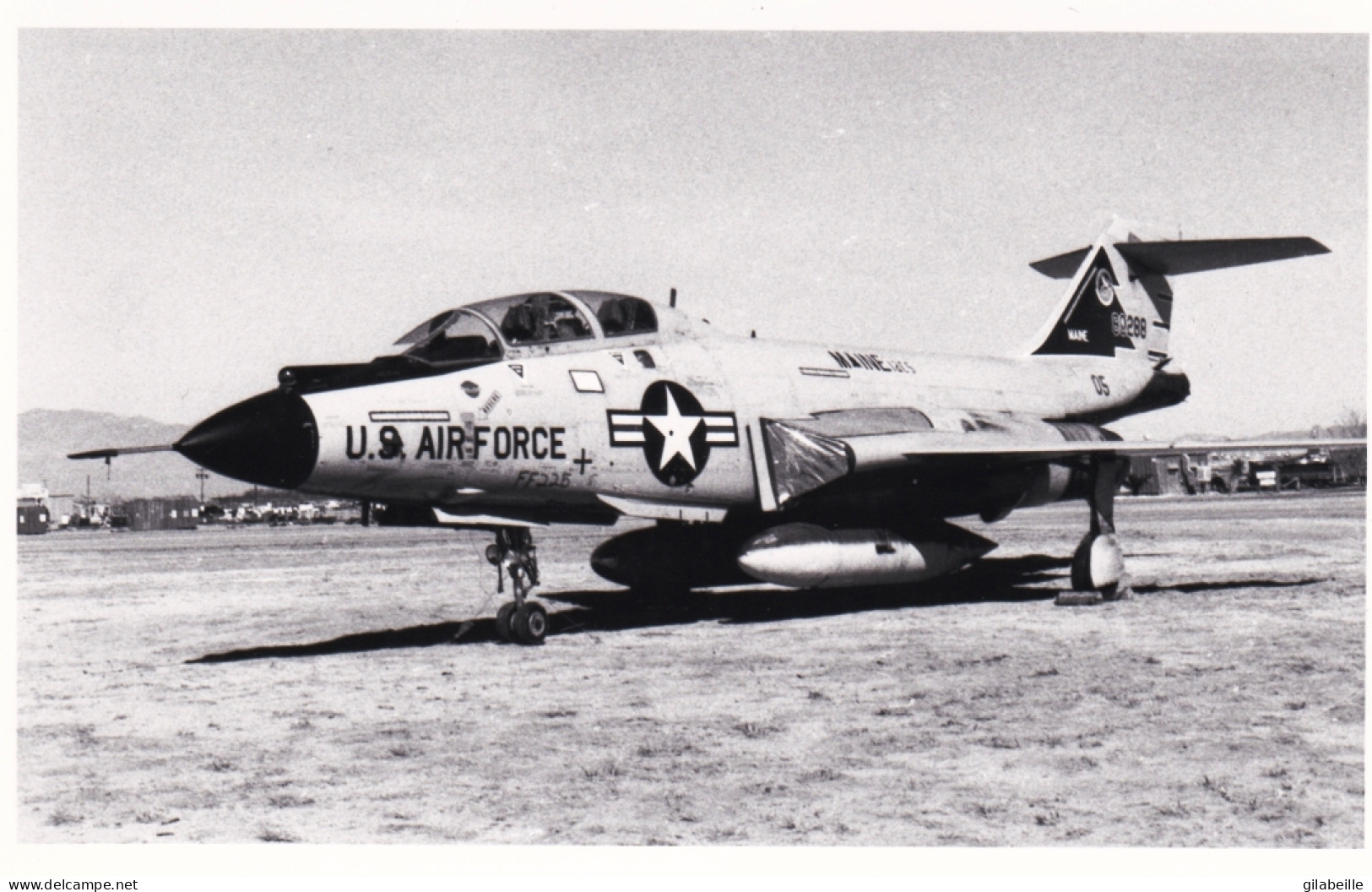 Photo Originale - Airplane - Plane - Aviation - Militaria - Avion De Chasse McDonnell F-101 Voodoo - Aviation